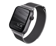 Uniq Pasek Dante Apple Watch Series 1/2/3/4/5/6/7/8/9/SE/SE2 42/44/45mm Stainless Steel grafitowy/graphite - 1082113 - zdjęcie 1